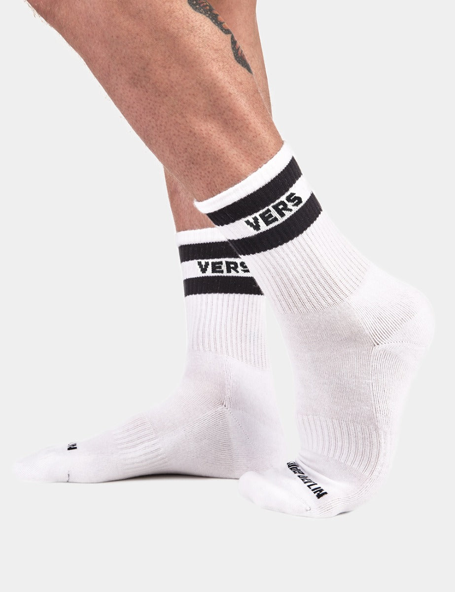 Barcode Berlin Fashion Half Socks Vers White Black