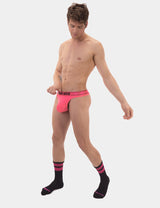 Barcode Berlin Thong Iver Neon Pink Black