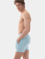 Barcode Berlin Fleece Short Lukio Sky Blue