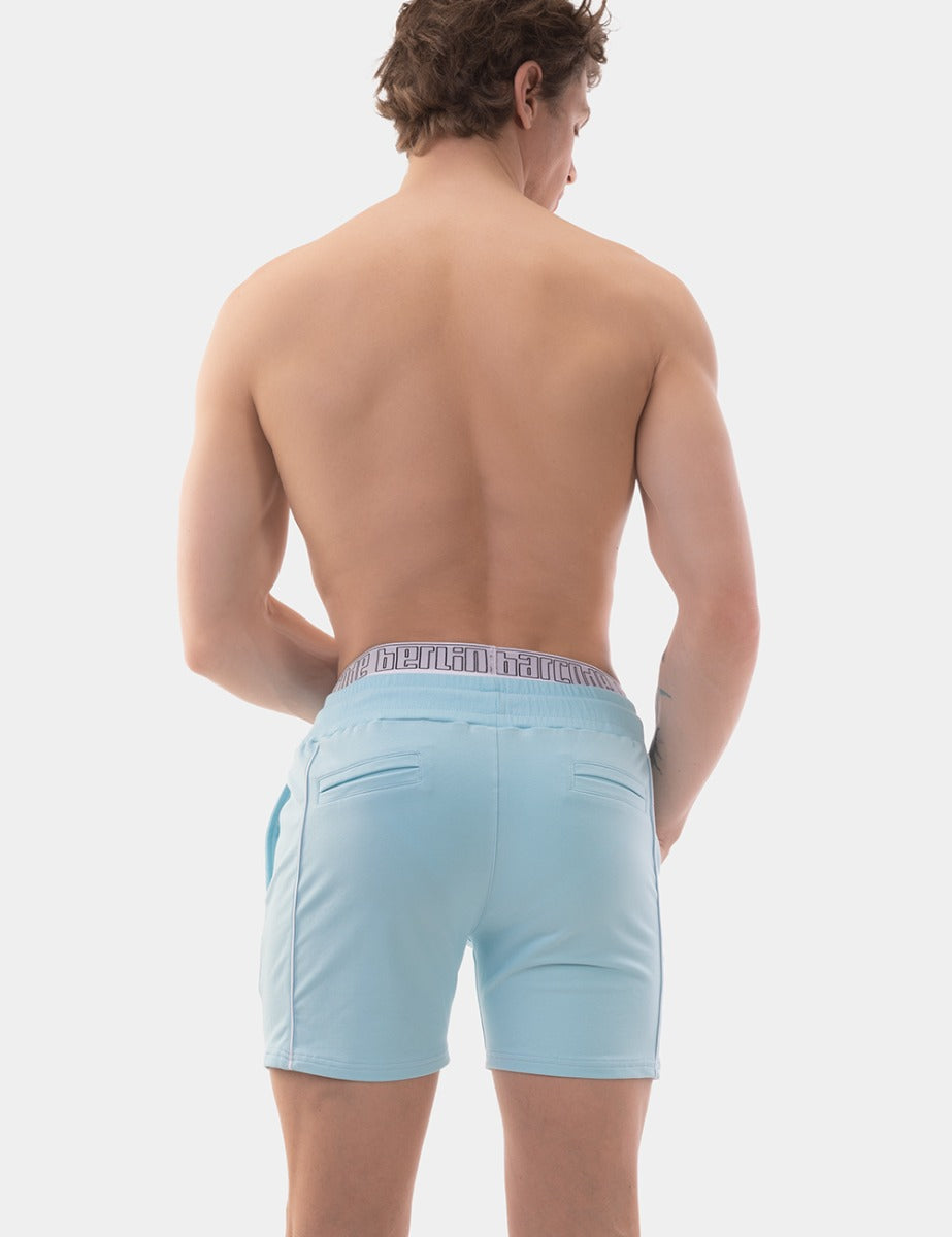 Barcode Berlin Fleece Short Lukio Sky Blue