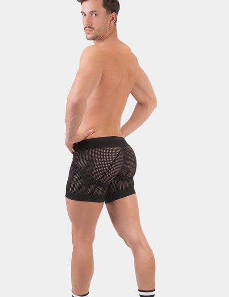 Barcode Berlin Mesh Short Rupo Black