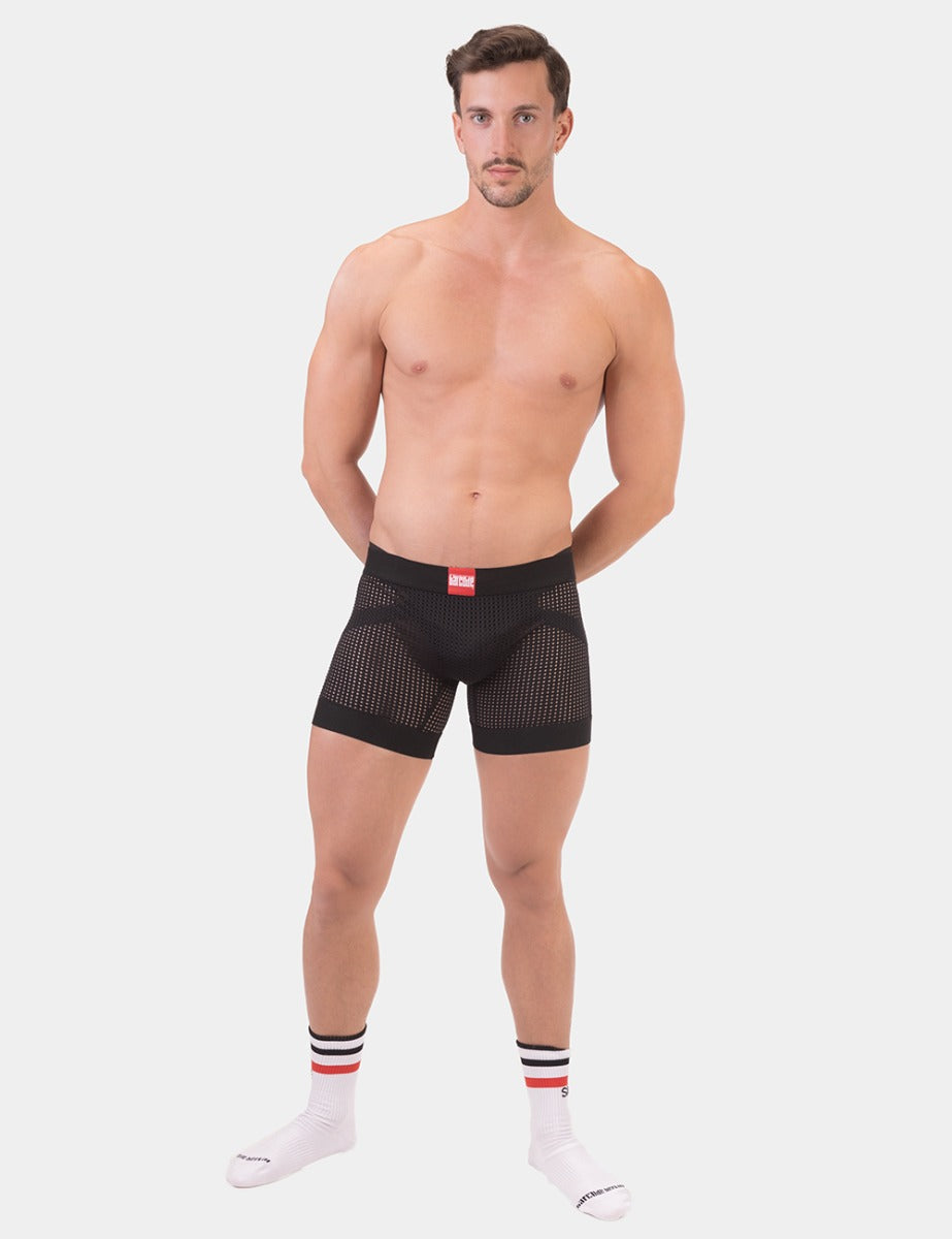 Barcode Berlin Mesh Short Rupo Black