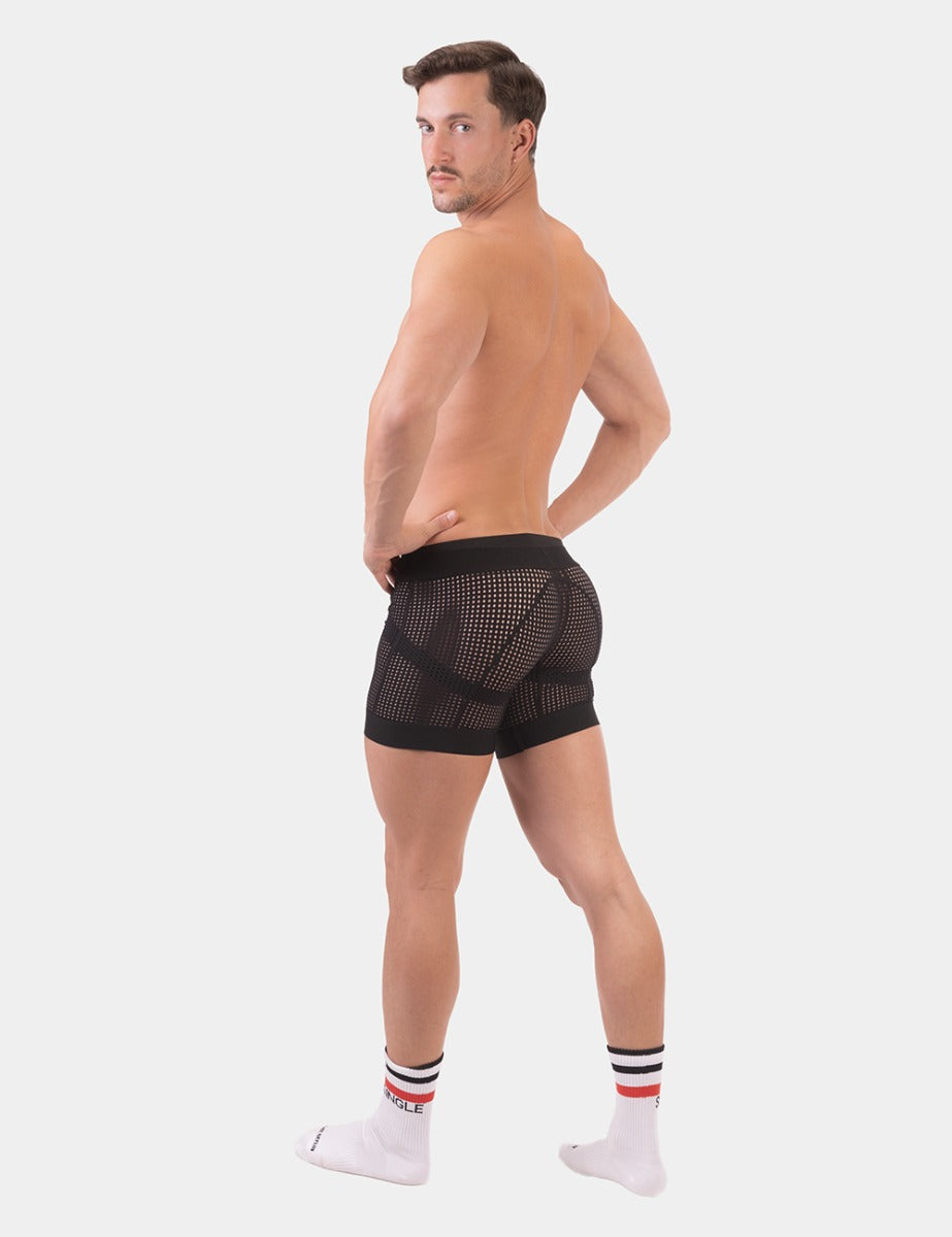 Barcode Berlin Mesh Short Rupo Black