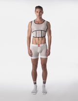 Barcode Berlin Mesh Short Rupo White