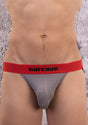 Barcode Berlin Basic Jockstrap Ares Grey Red