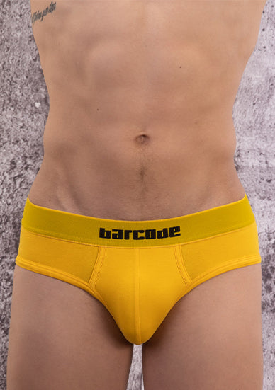 Barcode Berlin Basic Backless Brief Yellow