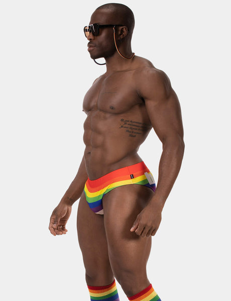 Barcode Berlin Swim Brief Rainbow