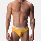 Barcode Berlin Hip Brief Yellow White