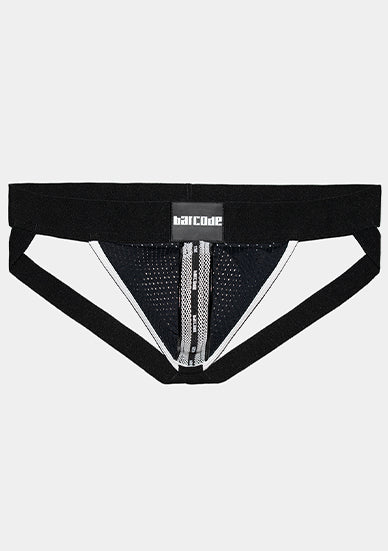 Barcode Berlin Mesh Jock Tel Black White