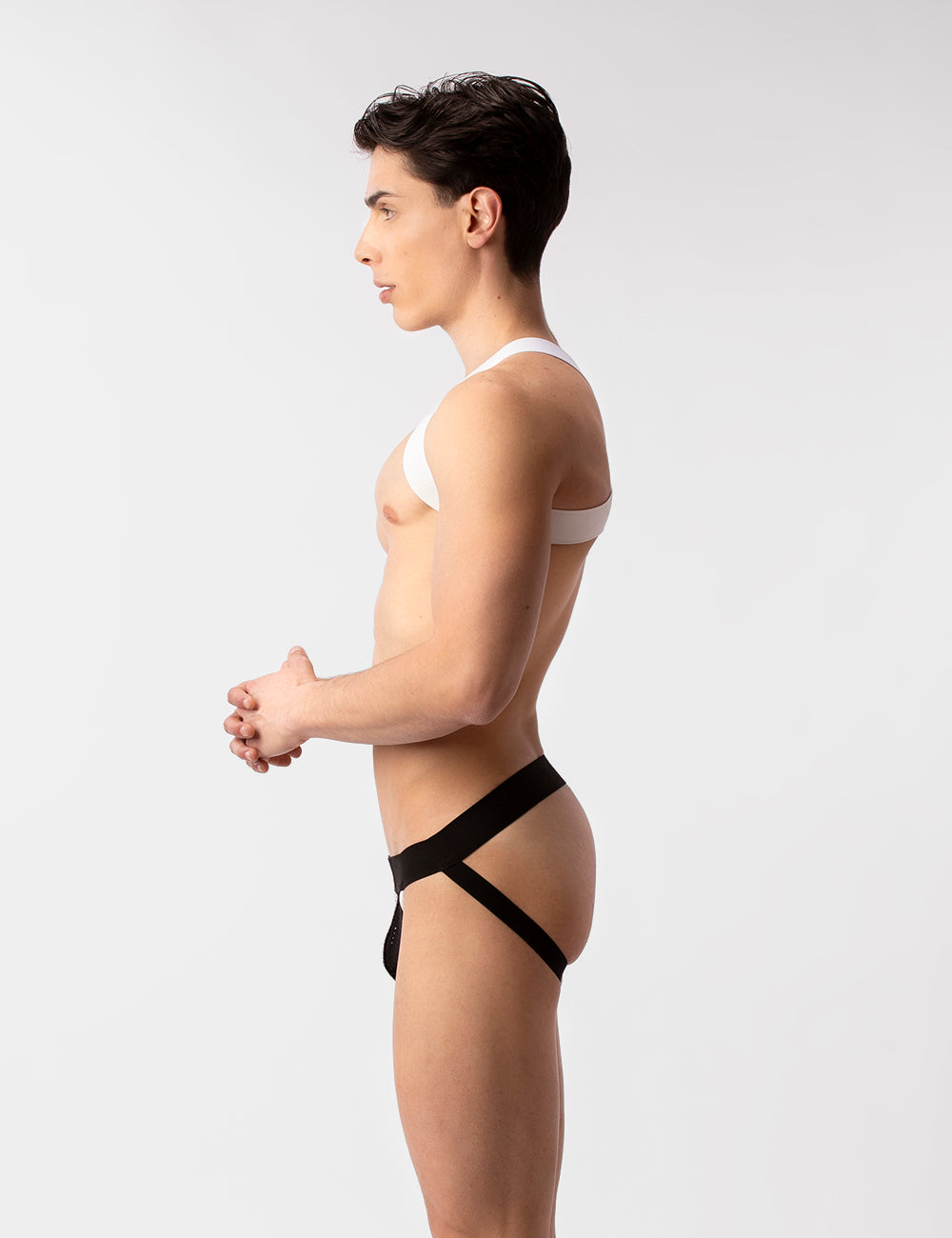 Barcode Berlin Mesh Jock Tel Black White