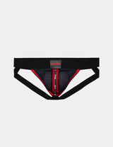 Barcode Berlin Mesh Jock Tel Black Red