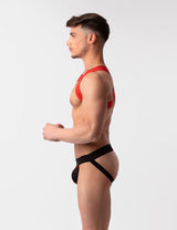 Barcode Berlin Mesh Jock Tel Black Red