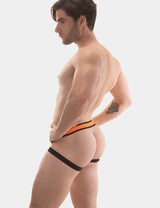 Barcode Berlin Jockstrap Yeni Neonorange Black