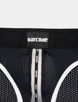 Barcode Berlin Mesh Brief Sicile Black White