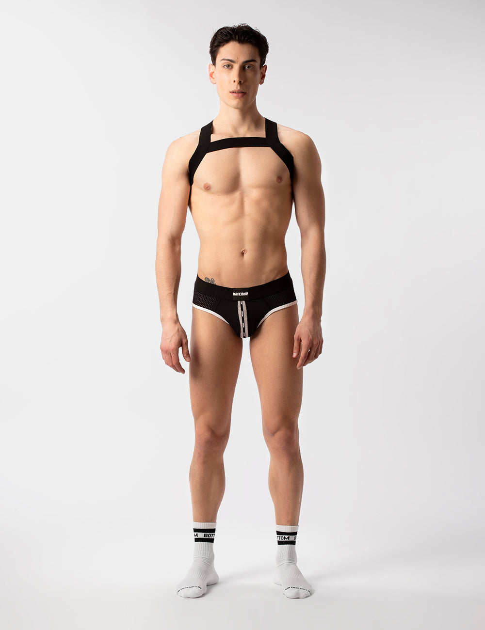 Barcode Berlin Mesh Brief Sicile Black White