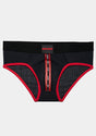 Barcode Berlin Mesh Brief Sicile Black Red