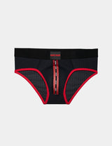 Barcode Berlin Mesh Brief Sicile Black Red