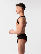 Barcode Berlin Mesh Brief Sicile Black Red