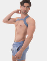 Barcode Berlin Harness Matt Pop Blue Beige