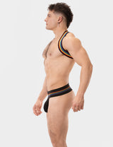 Barcode Berlin Thong Proud Boy Black