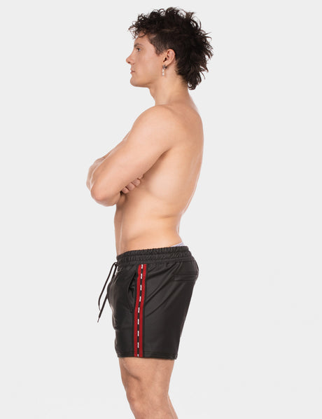 Barcode Berlin Fetish Short Zulu Black Red