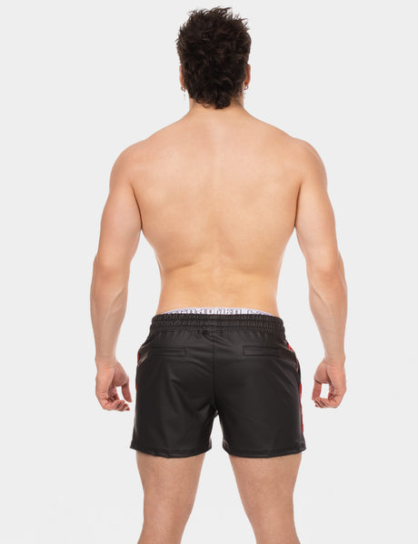 Barcode Berlin Fetish Short Zulu Black Red