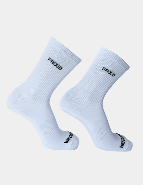 Barcode Berlin Proud Gym Socks White