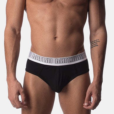 Barcode Berlin Modal Backless Brief Aoki Black