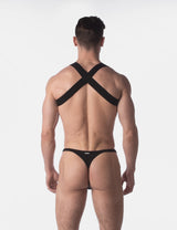 Barcode Berlin Thong Ronak Black Yellow Orange