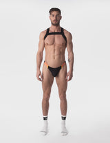 Barcode Berlin Thong Ronak Black Yellow Orange