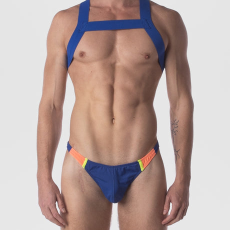 Barcode Berlin Thong Ronak Blue Orange Neon Green