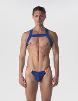 Barcode Berlin Thong Ronak Blue Orange Neon Green