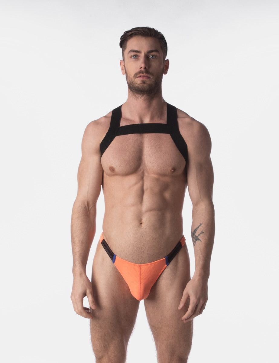 Barcode Berlin Thong Ronak Orange Black Blue