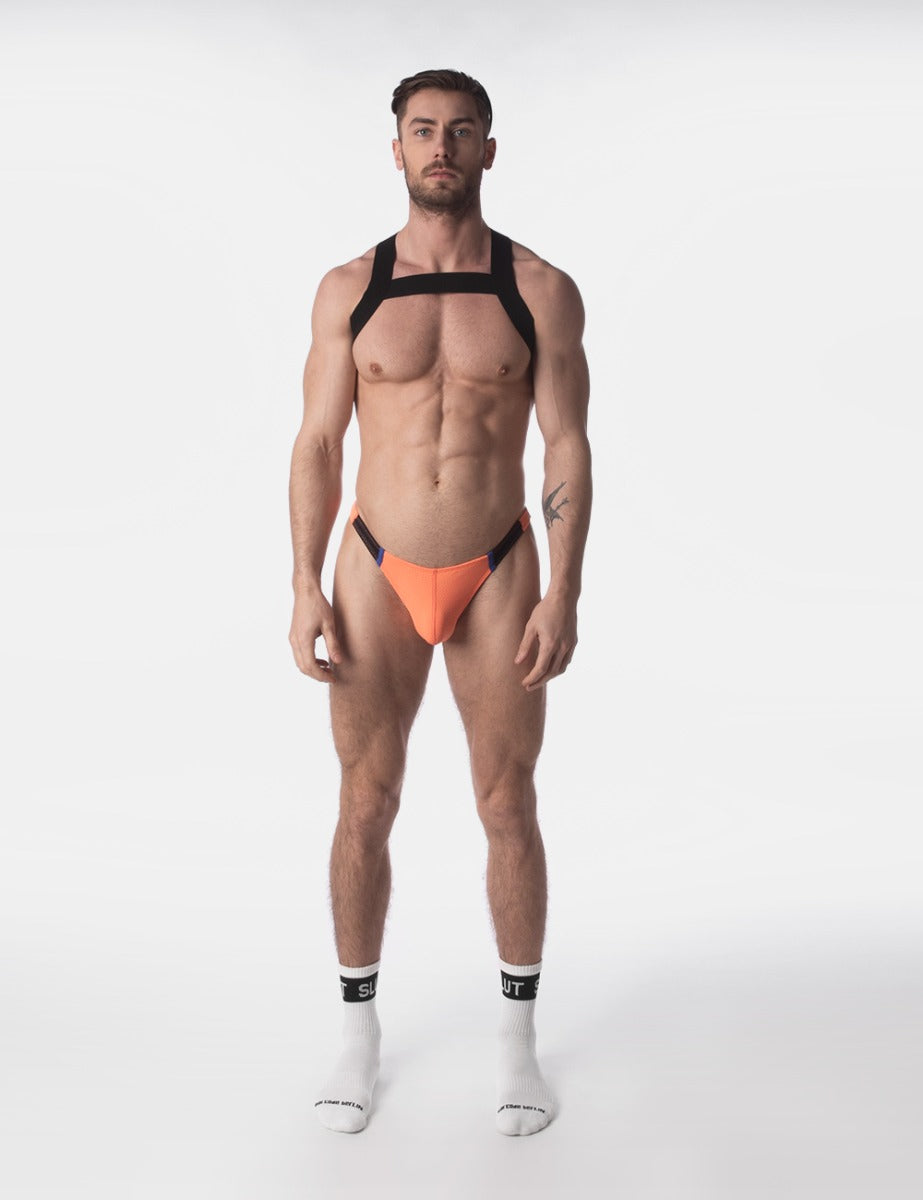 Barcode Berlin Thong Ronak Orange Black Blue