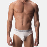 Barcode Berlin Modal Hip Brief Dai White