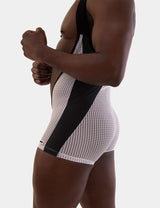 Barcode Berlin Singlet Sanke White Black