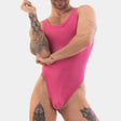 Barcode Berlin Ribbed Body Assi Pink