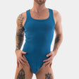 Barcode Berlin Ribbed Body Assi Blue