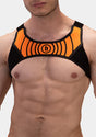 Barcode Berlin Harness Vacal Black Neon Orange