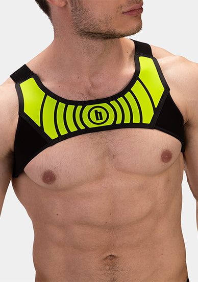 Barcode Berlin Harness Vacal Black Neon Green