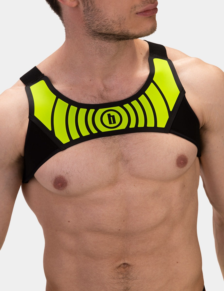 Barcode Berlin Harness Vacal Black Neon Green