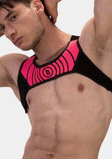 Barcode Berlin Harness Vacal Black Neon Pink