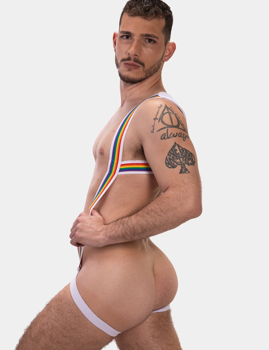 Barcode Berlin Harness Pride Infinity White