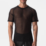 Barcode Berlin Mesh Shirt Dakari Black