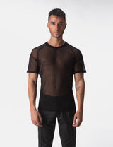 Barcode Berlin Mesh Shirt Dakari Black