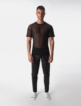 Barcode Berlin Mesh Shirt Dakari Black