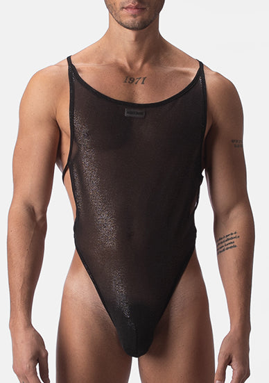 Barcode Berlin Mesh Bodysuit Cobina Black