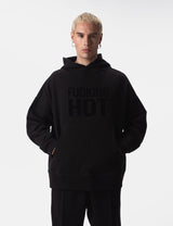 Barcode Berlin Fleece Hoody Fucking Hot Black