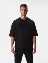 Barcode Berlin Oversized T Shirt Drama Black