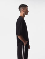 Barcode Berlin Oversized T Shirt Fucking Hot Black